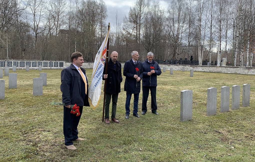 В Архангельске почтили память участников союзных конвоев Великой Отечественной войны 